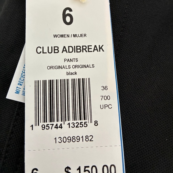 Adidas IB580 BLUE VERSION Track Pant Trousers High Rise Originals Snap Leg  6 - Picture 16 of 16